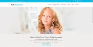 Flat Responsive free najlepszy darmowy szablon motyw wordpress