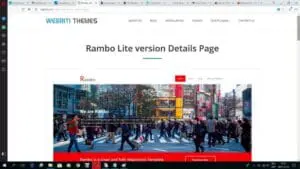 Rambo najlepszy darmowy szablon motyw wordpress