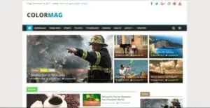 Szablon motyw wordpress na blog ColorMag