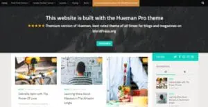 Szablon motyw wordpress na blog Hueman