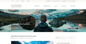 Szablon motyw wordpress na blog The Minimal