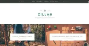 Szablon motyw wordpress na blog Zillah