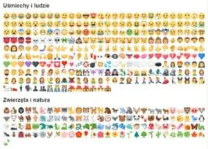 emoji czyli emotki na facebooku to promocja strony na fb