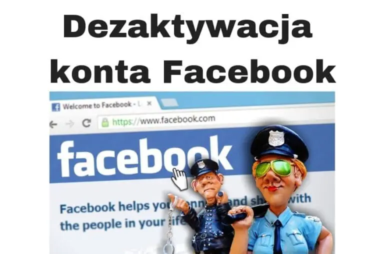Dezaktywacja konta Facebook