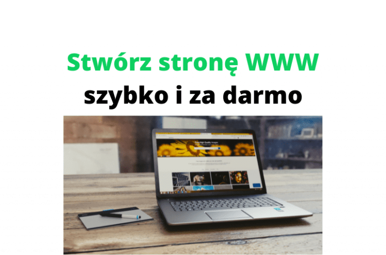 Jak stworzyć stronę internetową za darmo Kreator WIX i Getresponse!