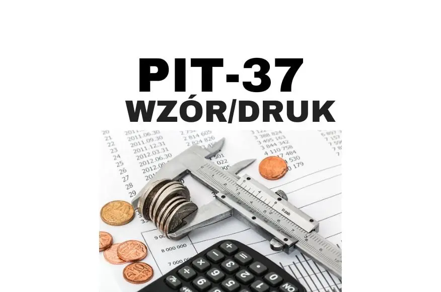 PIT 37 PDF - druk i wzór - zeznanie roczne dla Freelancera