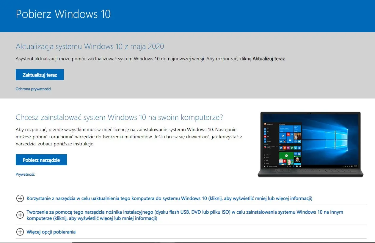 Przywracanie i odzyskiwanie systemu Windows 10, 7, 8, 8.1 Poradnik
