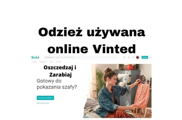 Odzież używana online VINTED - oszczędzaj zarabiaj kupując i sprzedając