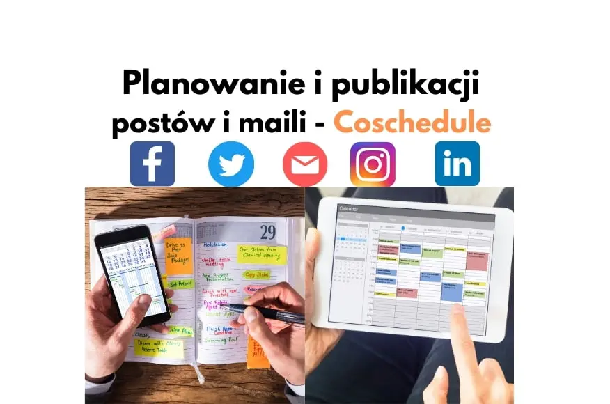 Jak planować i publikować posty w social media oraz maile Coschedule!