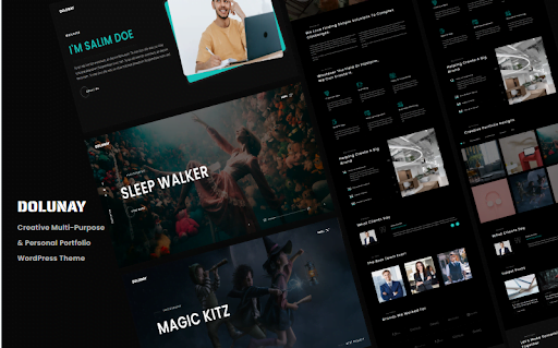 motyw wordpress dolunay
