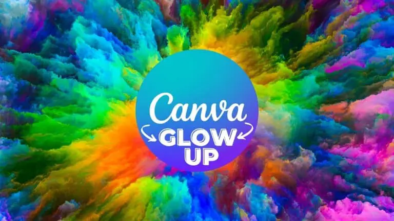 Canva Poradnik Glow Up darmowe szkolenie
