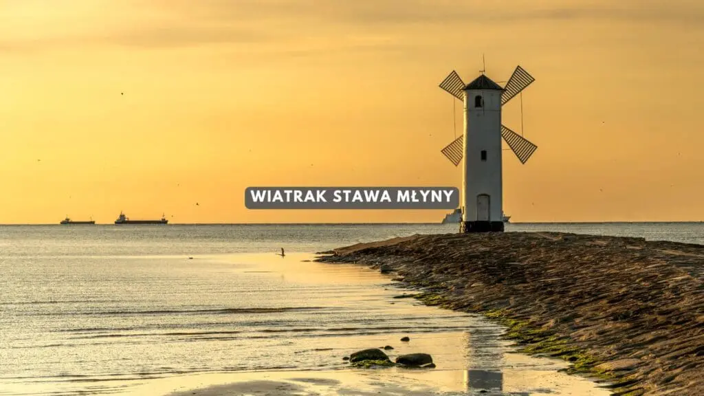 Atrakcje w świnoujściu - wiatrak Stawa Młyny