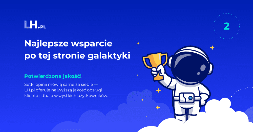 zalety najlepszego hostingu wordpress lh.pl 2