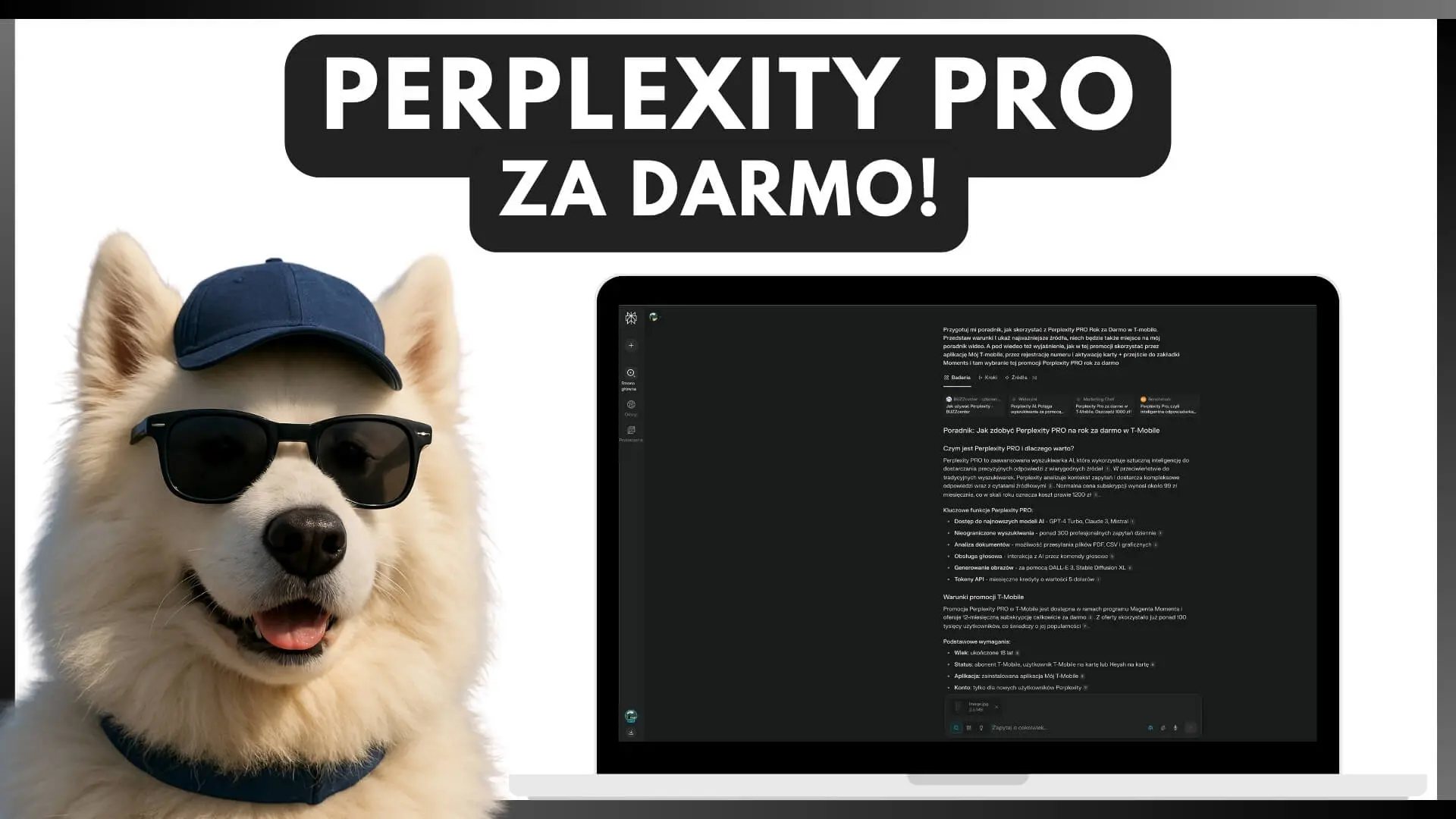 Perplexity Pro za darmo na rok 12 miesięcy i Poradnik