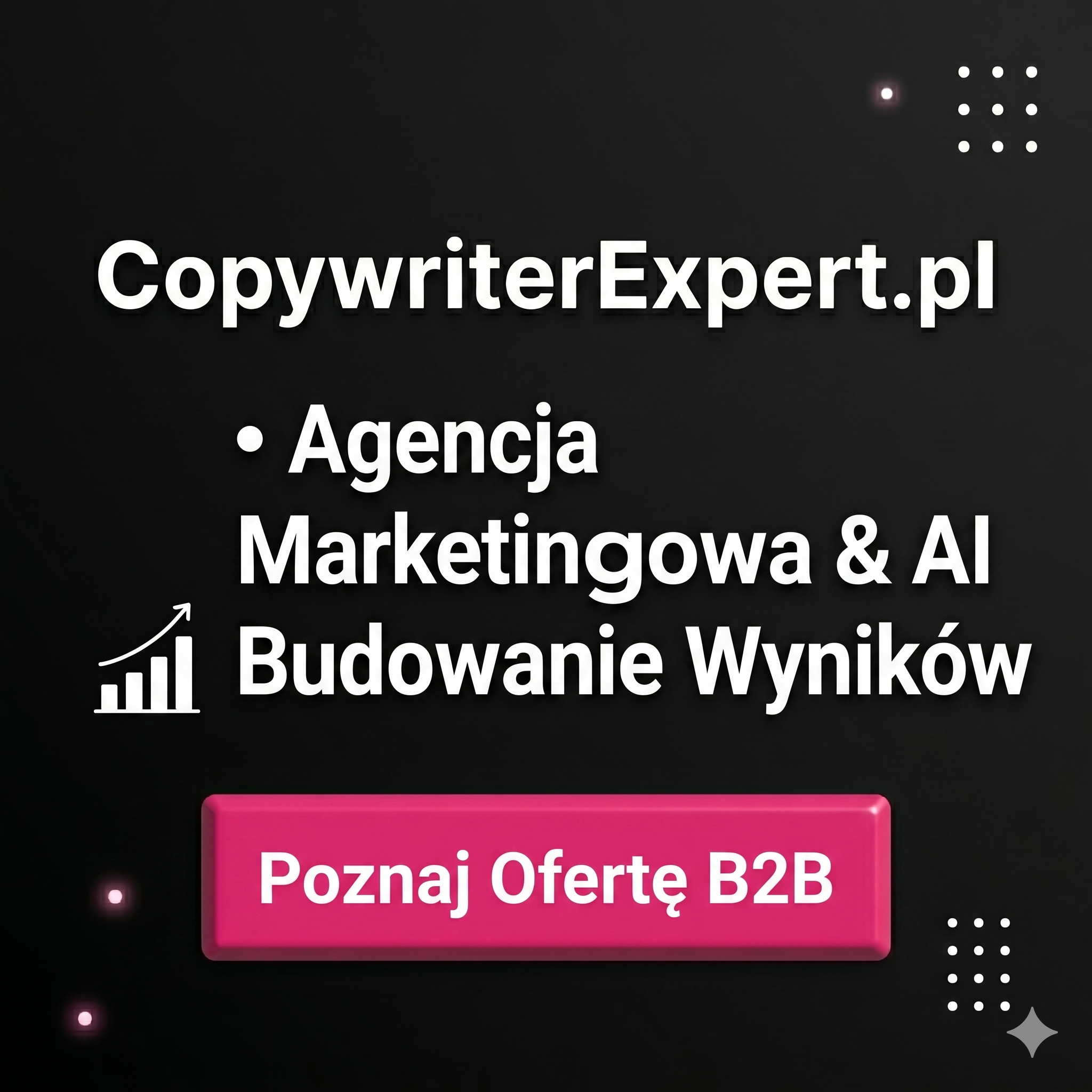 Agencja reklamowa copywriterexpert marketing i usługi AI