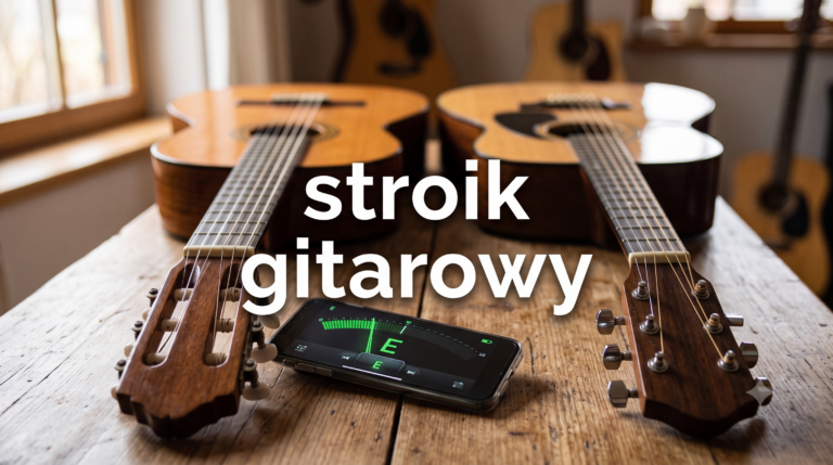 Stroik gitarowy online - strojenie gitary klasycznej i akustycznej
