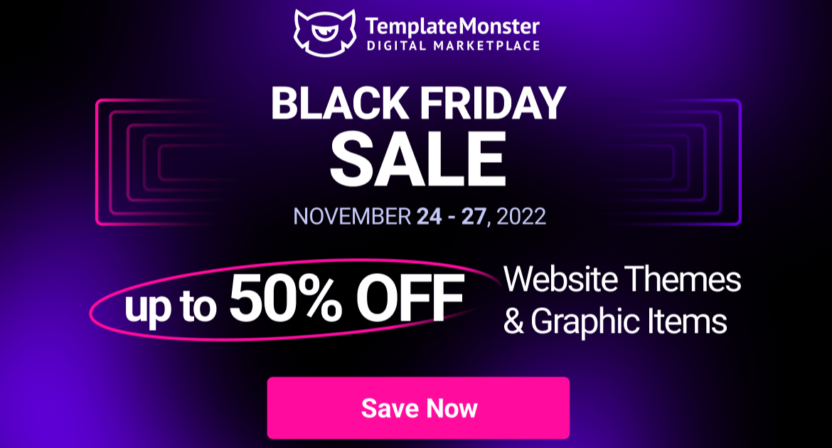 Niesamowite Template Monster Black Friday Deals 2022!