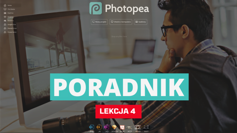 Photopea Poradnik  (darmowy edytor grafiki i obrazów) - Lekcja 4